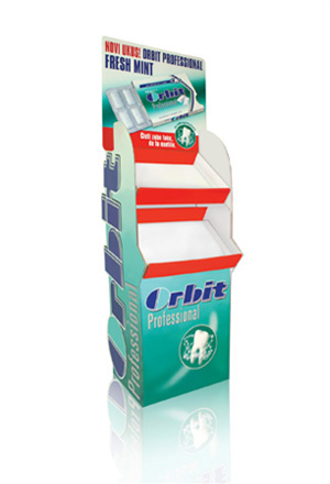 PRODAJNO STOJALO ORBIT PROFESSIONAL FRESH MINT